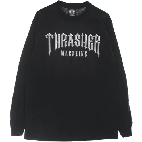 Sweatshirts, unisex, , Size: S Long Sleeve Logo Tee - Thrasher - Modalova