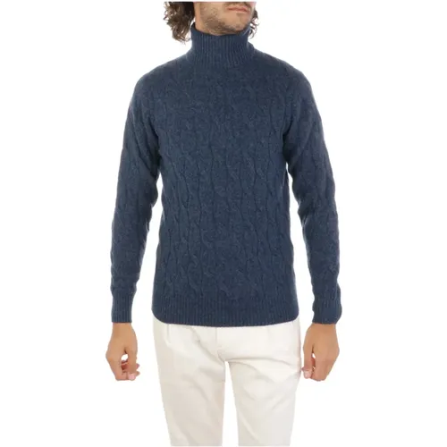 Stylish Dolcevita Knitwear , male, Sizes: M, 2XL, L, S - Filippo De Laurentiis - Modalova