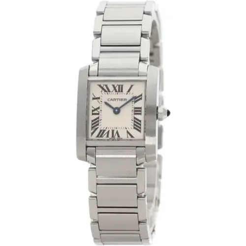 Pre-owned Watches, female, , Size: ONE SIZE Pre-owned Glass watches - Cartier Vintage - Modalova