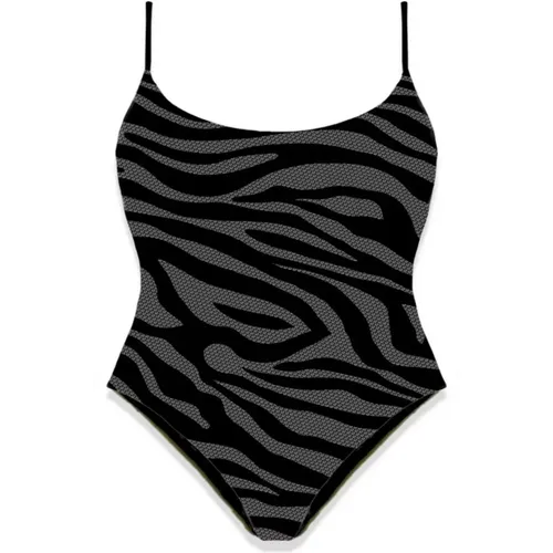Stylish One-Piece Swimsuit with Thin Straps , female, Sizes: L, M, S - MC2 Saint Barth - Modalova