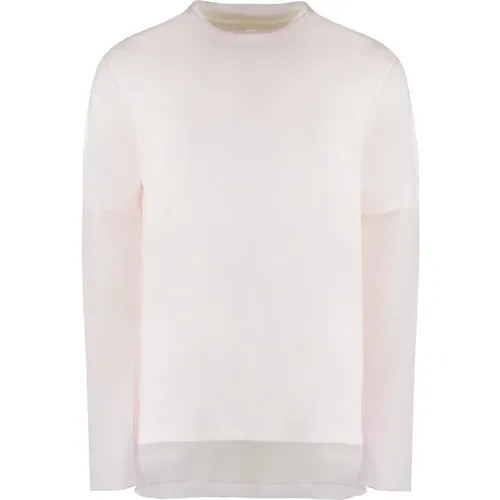 Long Sleeve Tops, male, , Size: S Layered Cotton T-shirt - Jil Sander - Modalova