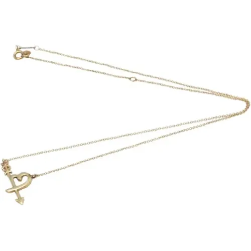 Pre-owned Jewellery, female, , Size: ONE SIZE Pre-owned Rose Gold necklaces - Tiffany & Co. Pre-owned - Modalova