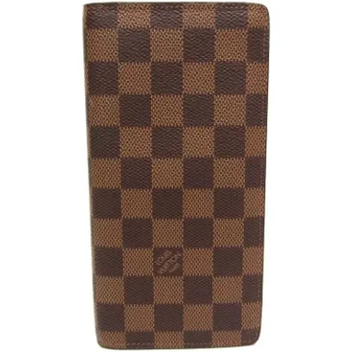 Pre-owned Canvas wallets , female, Sizes: ONE SIZE - Louis Vuitton Vintage - Modalova