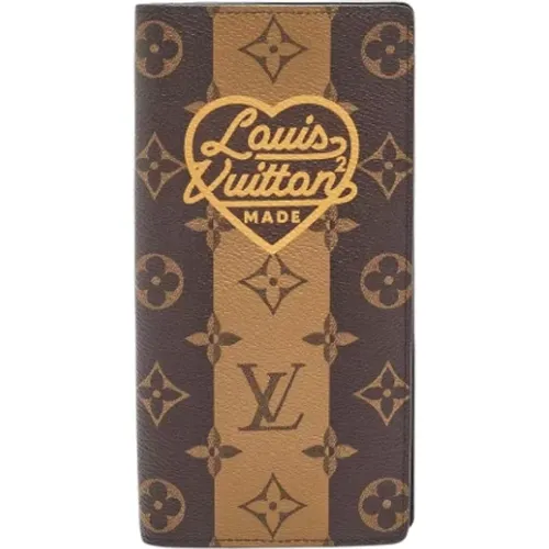 Pre-owned Canvas wallets , male, Sizes: ONE SIZE - Louis Vuitton Vintage - Modalova