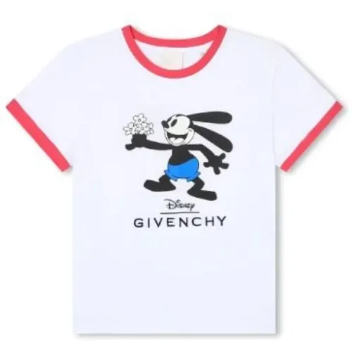 T-Shirt mit Kurzen Ärmeln und Cartoon-Print - Givenchy - Modalova