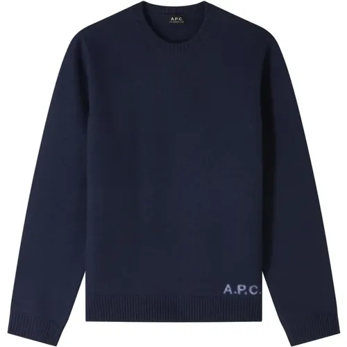 Wool Edward Jumper , male, Sizes: M, XL, L - A.p.c. - Modalova