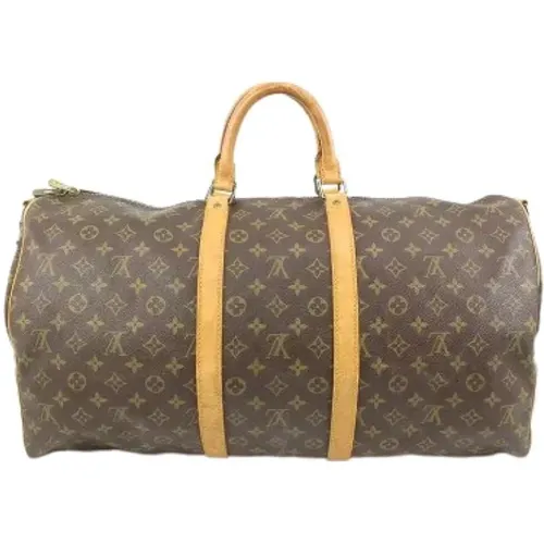 Pre-owned Weekend Bags, female, , Size: ONE SIZE Used Weekend Bag, Vintage Style - Louis Vuitton Vintage - Modalova