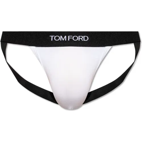 Bottoms, male, , Size: XL Jockstraps with logo - Tom Ford - Modalova