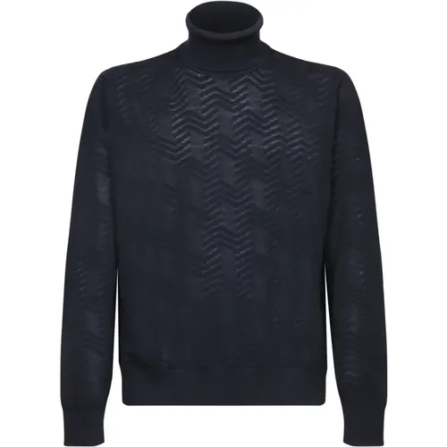 Turtlenecks, male, , Size: L Knitwear for Men Aw24 - Missoni - Modalova