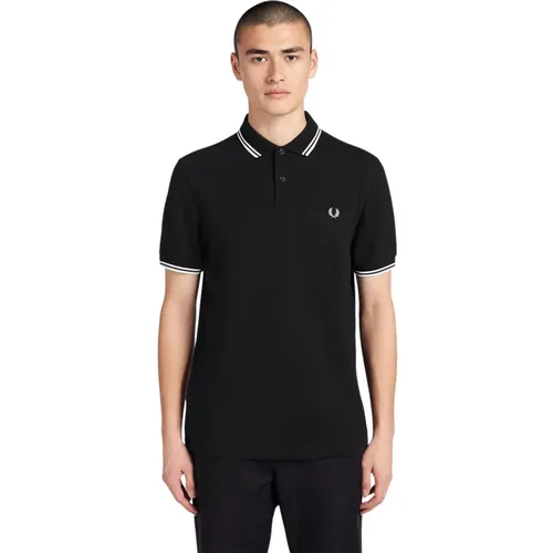 Punk Varsity Gestreiftes Oberteil , Herren, Größe: L - Fred Perry - Modalova