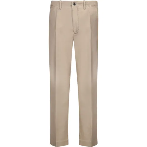 Chinos, male, , Size: W35 Chino Pants Loose Fit - Incotex - Modalova