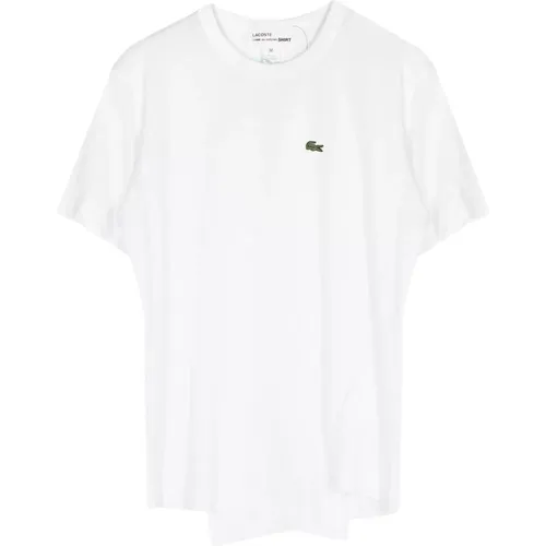 Weißes Logo T-Shirt , Herren, Größe: M - Comme des Garçons - Modalova