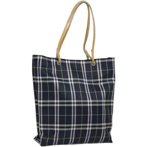 Pre-owned Tote Bags, female, , Size: ONE SIZE Pre-owned Nylon shoulder-bags - Burberry Vintage - Modalova