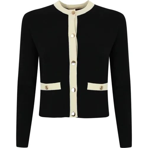 Kontrast Cropped Viskose Jacke - Max Mara Studio - Modalova