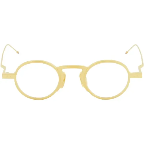 Glasses, unisex, , Size: 40 MM Round Titanium Eyeglasses - Thom Browne - Modalova