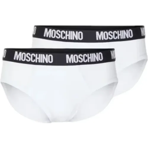 Seiden Slip Set Dessous , Herren, Größe: XL - Moschino - Modalova