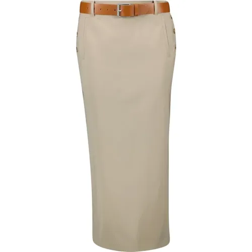 Midi Skirts, female, , Size: S Pencil Skirt Spring-Summer 2025 - Moschino - Modalova