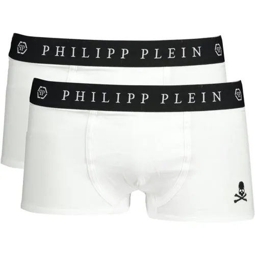 Bottoms, male, , Size: 2XL Stylish Elasticized Boxer Pack (2 Pieces) - Philipp Plein - Modalova