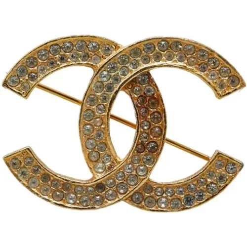 Pre-owned Jewellery, female, , Size: ONE SIZE Pre-owned Metal brooches - Chanel Vintage - Modalova