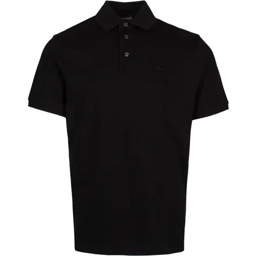 Logo-Embroidered Polo Shirt , male, Sizes: 2XL, M, S, L, XL, XS - Emporio Armani - Modalova