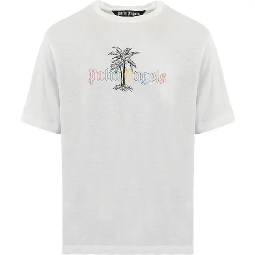 T-Shirts , male, Sizes: L - Palm Angels - Modalova