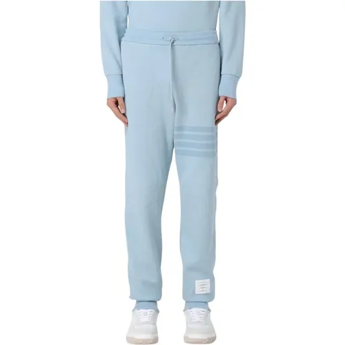 Sweatpants, male, , Size: S Stylish Sweatpants - Thom Browne - Modalova
