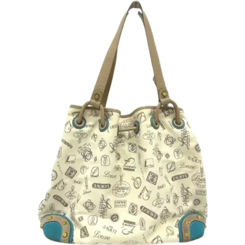 Pre-owned Bucket Bags, female, , Size: ONE SIZE Pre-owned Fabric handbags - Loewe Pre-owned - Modalova