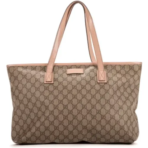 Pre-owned Tote Bags, female, , Size: ONE SIZE Pre-owned Canvas totes - Gucci Vintage - Modalova