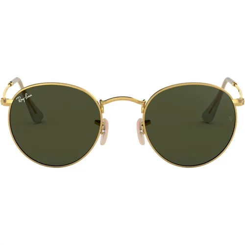 Rb3447 Round Metal Polarized Round Metal Polarized Sunglasses , male, Sizes: 47 MM, 50 MM, 53 MM - Ray-Ban - Modalova