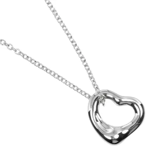 Pre-owned Jewellery, female, , Size: ONE SIZE Pre-owned Silver necklaces - Tiffany & Co. Pre-owned - Modalova