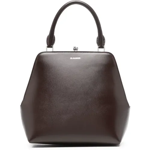 Goji square top handle bag , female, Sizes: ONE SIZE - Jil Sander - Modalova