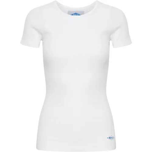 T-Shirts, female, , Size: XL Sporty T-shirt Top Blanc De Blanc - Ball - Modalova