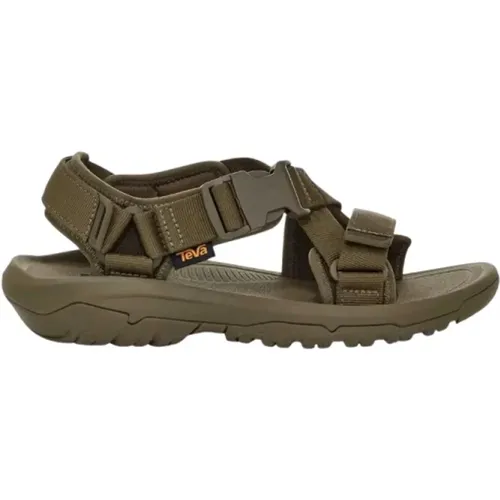 Flat Sandals , male, Sizes: 6 1/2 UK - Teva - Modalova