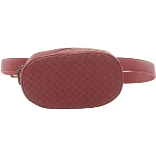 Pre-owned Belt Bags, female, , Size: ONE SIZE Pre-owned Leather crossbody-bags - Bottega Veneta Vintage - Modalova