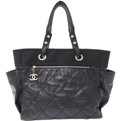 Pre-owned Tote Bags, female, , Size: ONE SIZE Pre-owned Canvas chanel-bags - Chanel Vintage - Modalova