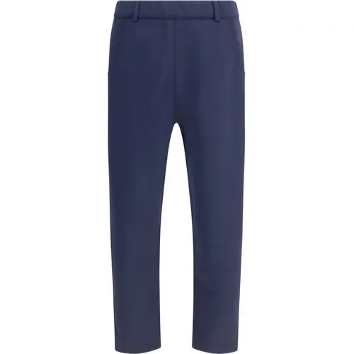 Slim-fit Trousers, male, , Size: L Jersey Pants with Elasticized Waistband - Prada - Modalova