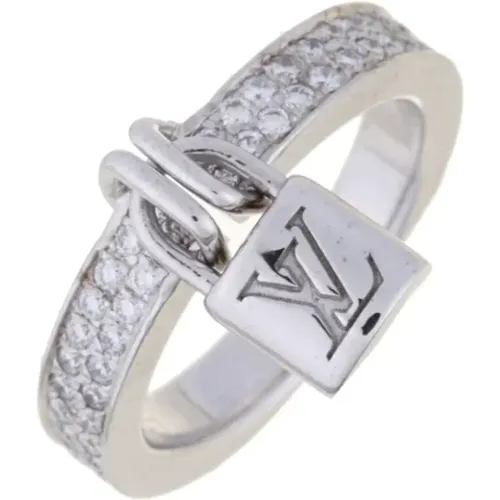 Pre-owned Jewellery, female, , Size: ONE SIZE Pre-owned White Gold louis-vuitton-jewelry - Louis Vuitton Vintage - Modalova