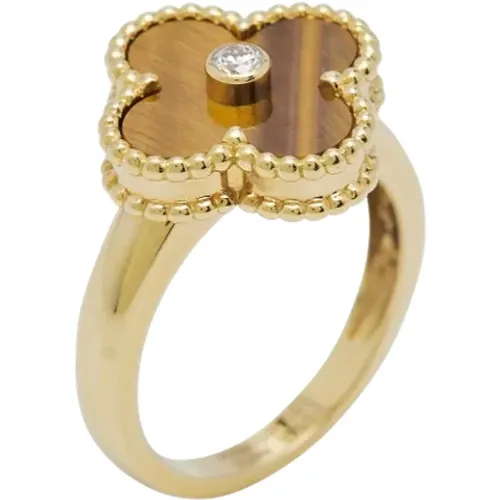 Pre-owned Jewellery, female, , Size: ONE SIZE Pre-owned Gold rings - Van Cleef & Arpels Pre-owned - Modalova