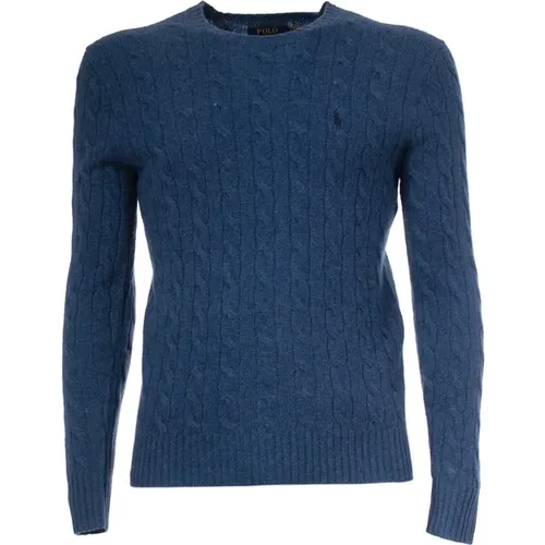 Round-neck Knitwear, male, , Size: XL Round-neck Knitwear - Polo Ralph Lauren - Modalova