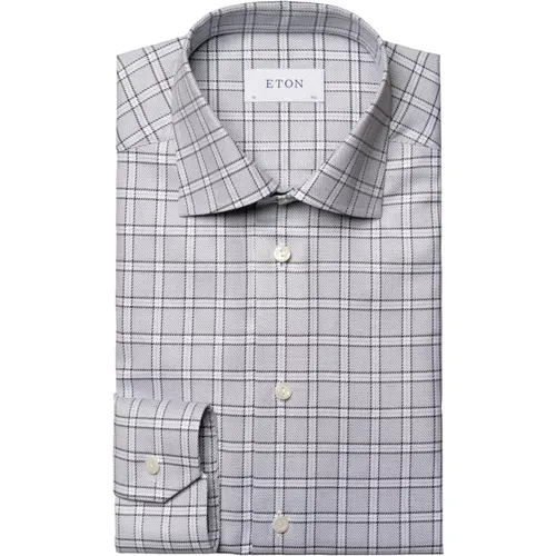 Shirts , male, Sizes: XL, 4XL, 2XL, 3XL, M - Eton - Modalova