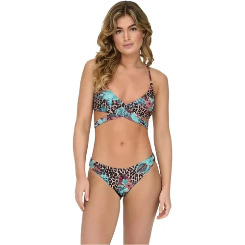 Wrap-Around Bikini Top Brittany , Damen, Größe: M - Only - Modalova