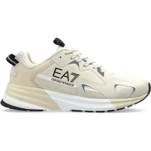 Sneakers mit Logo - Emporio Armani EA7 - Modalova