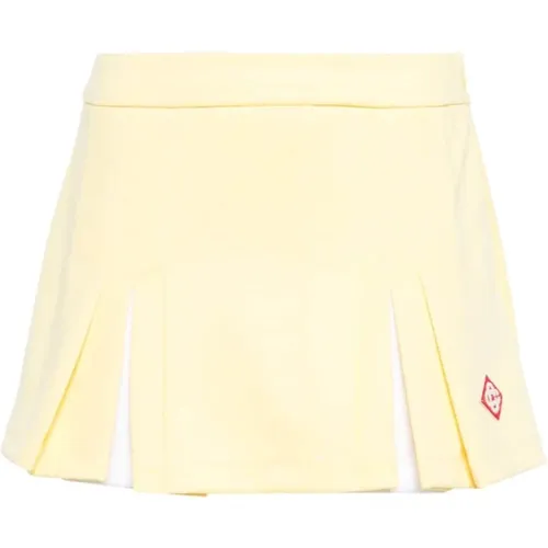 Box Pleat Skirt , female, Sizes: S - Casablanca - Modalova
