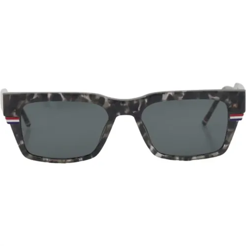 Sunglasses, unisex, , Size: ONE SIZE Slim Rectangle ;Tbs714; Sunglasses - Thom Browne - Modalova