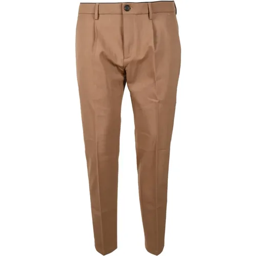 Chinos, male, , Size: W34 Elegant Wool Blend Pants - Department Five - Modalova