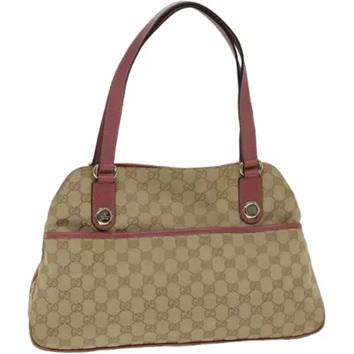 Pre-owned Canvas gucci-bags , female, Sizes: ONE SIZE - Gucci Vintage - Modalova