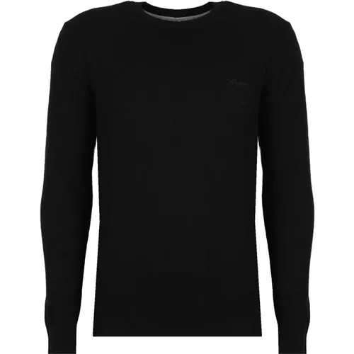 Herren Baumwollstrickpullover , Herren, Größe: 2XS - Guess - Modalova