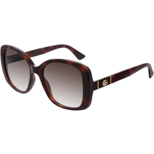 Gg0762S 002 , female, Sizes: 56 MM - Gucci - Modalova