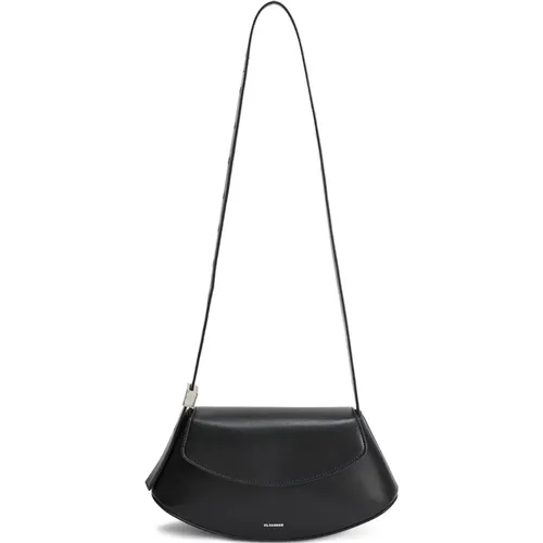 Shoulder Bags, female, , Size: ONE SIZE Studded Shoulder Bag - Jil Sander - Modalova