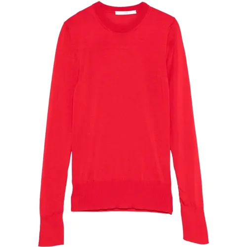 Round-neck Knitwear, female, , Size: S Sweater - 3311 - Modalova